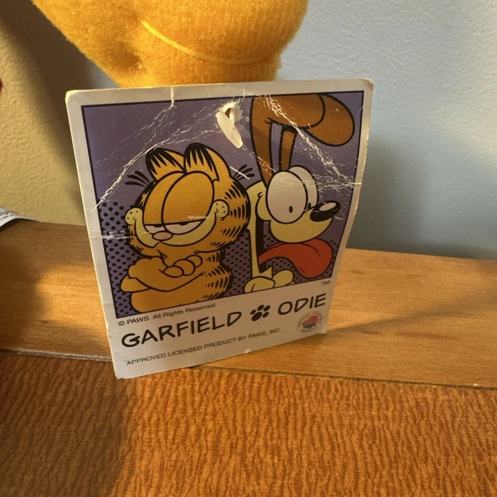 Vtg Garfield Santa Nanco With‎ Tag